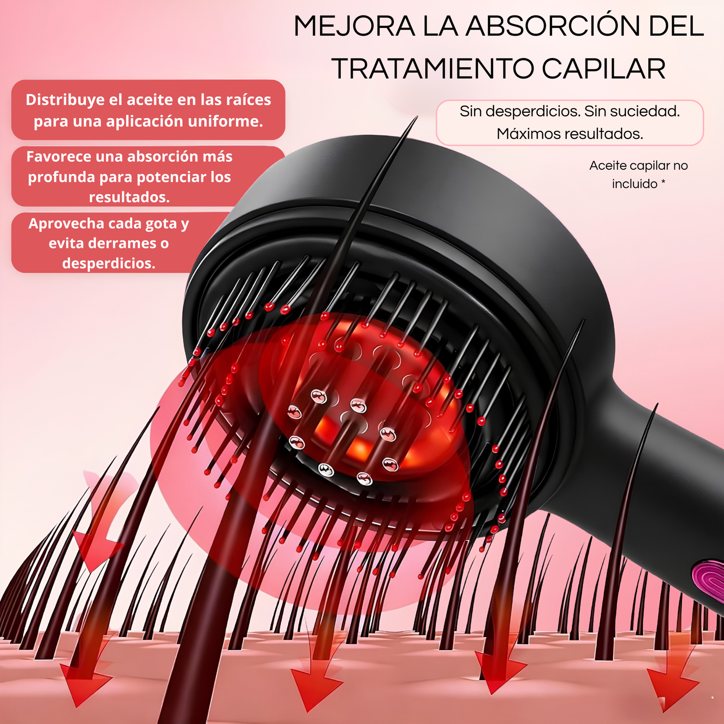 Masajeador eléctrico de cuero cabelludo