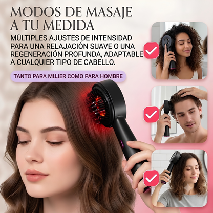 Masajeador eléctrico de cuero cabelludo